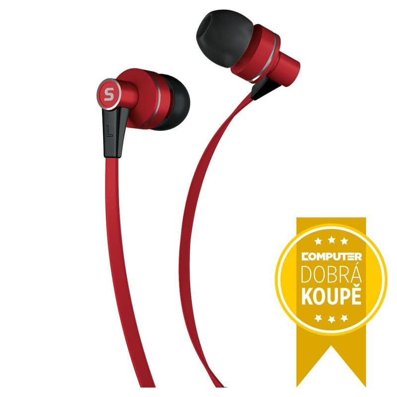SEP 300 MIC RED MET SLÚCHADLÁ SENCOR 1