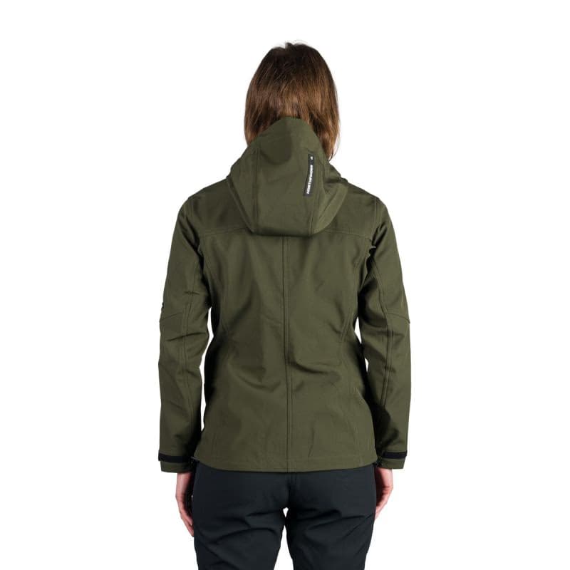 Dámska turistická softshellová bunda NORTHFINDER TIFFANI-300darkgreen 6