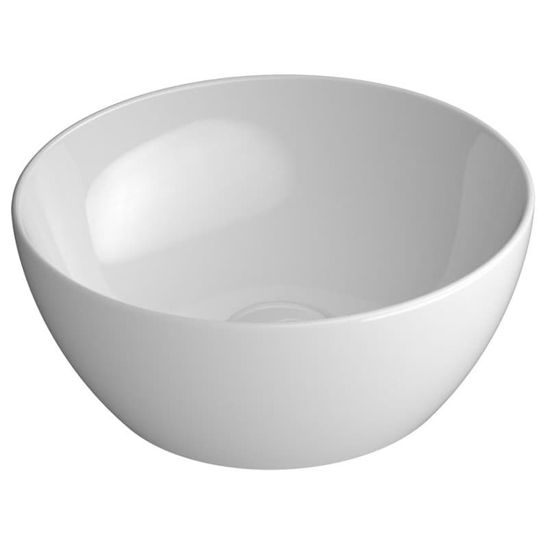 GSI - PURA keramické umývadlo na dosku, priemer 32cm, biela ExtraGlaze 885411