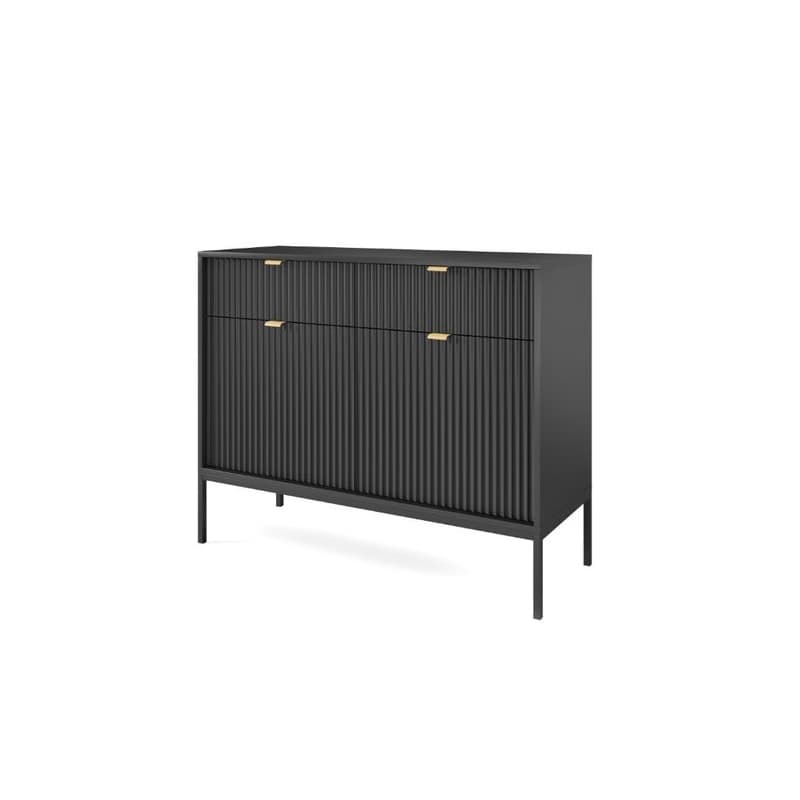 ArtPS Komoda MONA KSZ-104 | čierna 1