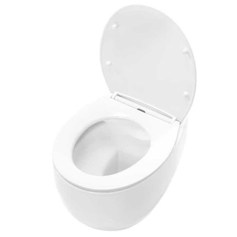REA - Závesná WC misa vrátane sedátka Lars REA-C9500 6