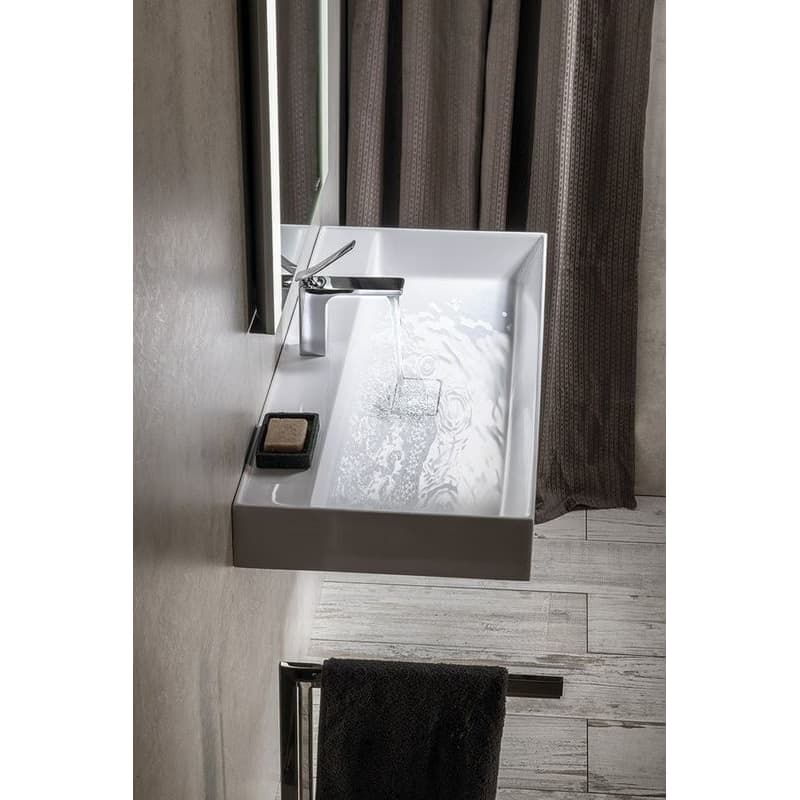 SAPHO - GODIVA umývadlo, liatý mramor, 96x44cm, biela GU096 3