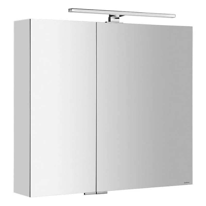 SAPHO - MIRRÓ galérka s LED osvetlením, 80x70x16cm, biela MC080-0030 1