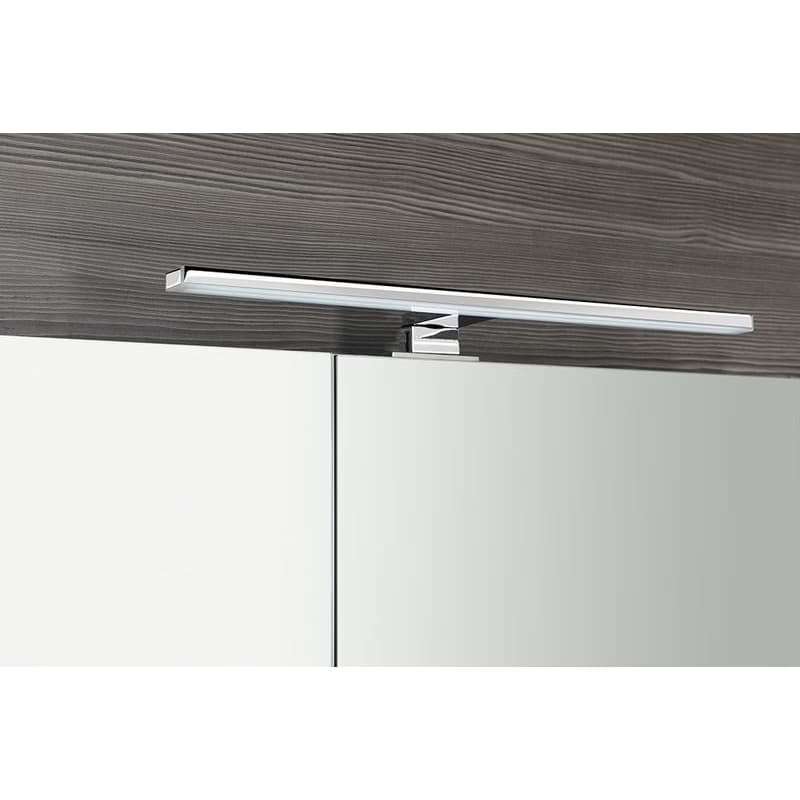 SAPHO - MIRRÓ galérka s LED osvetlením, 80x70x16cm, biela MC080-0030 4