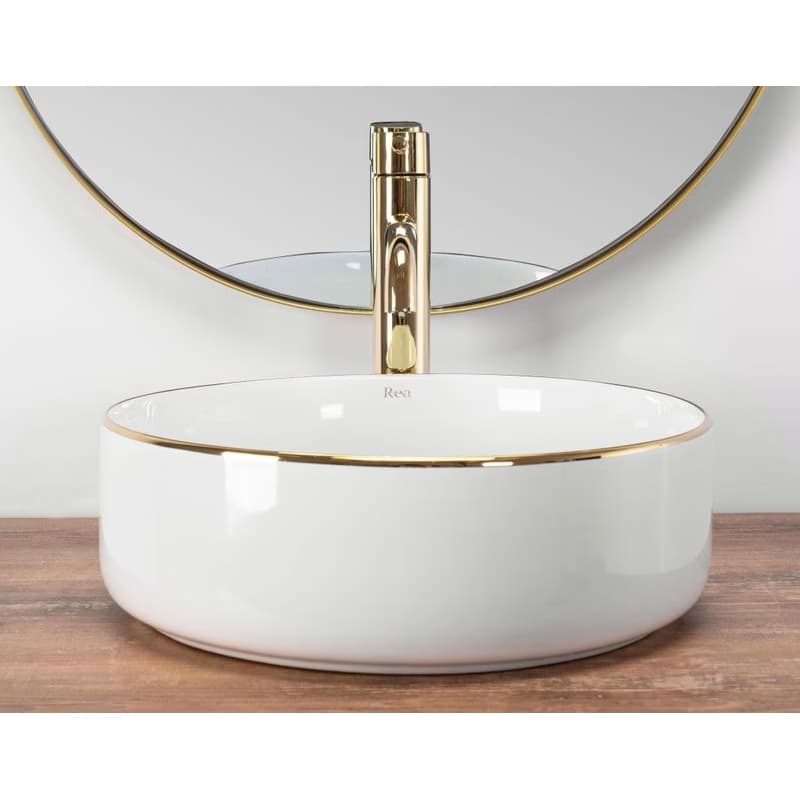 REA - Umývadlo na dosku Sami Gold Edge REA-U6758 4