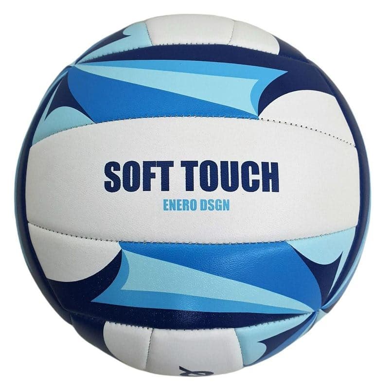 Volejbalová lopta ENERO SOFT TOUCH veľ. 5, modrý-biely