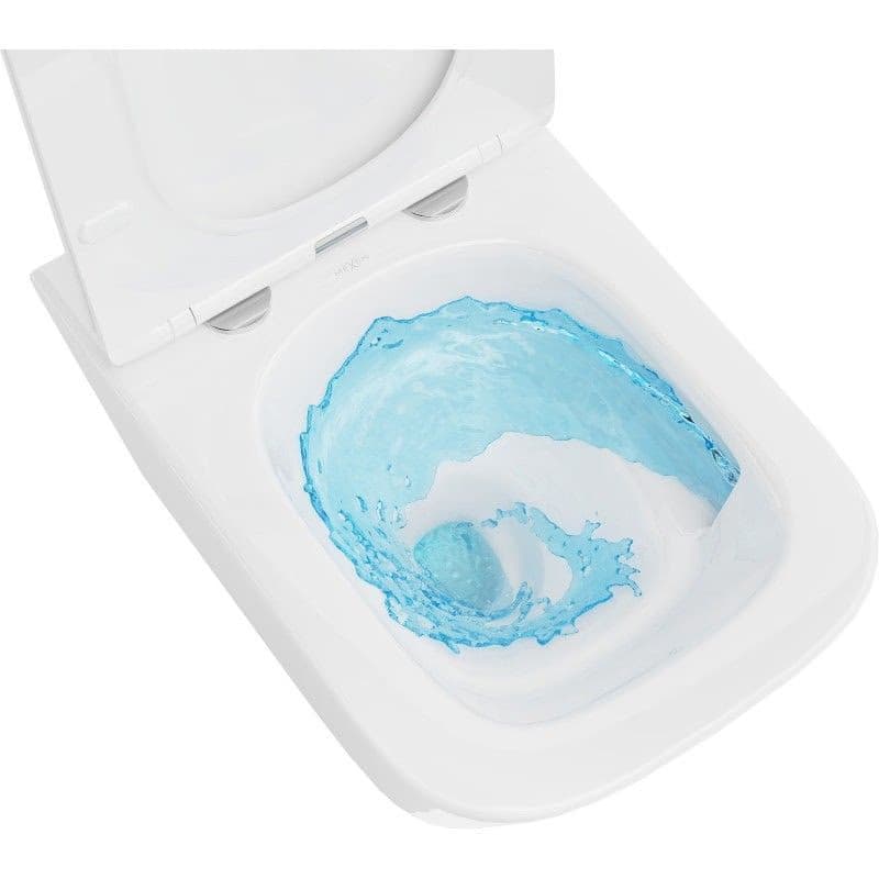 MEXEN - Teo Závesná WC misa Rimless Tornado, biela lesk 3385XX00T 2