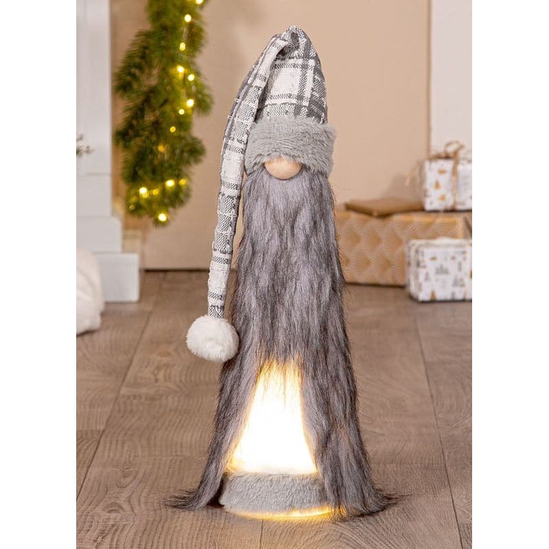 LED elf s huňatou čiapkou "Onni" 1