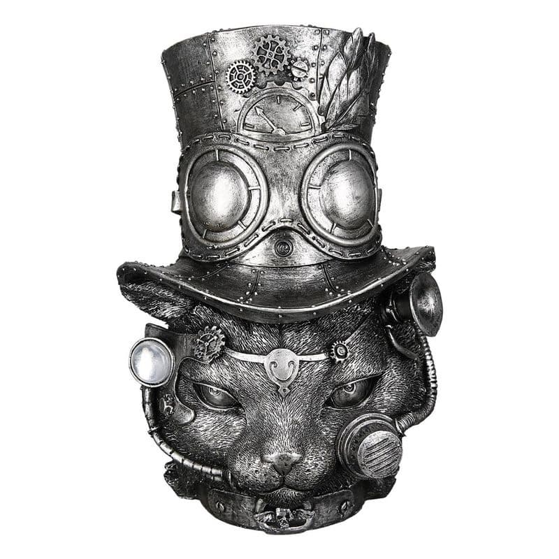 Soška Steampunk Mačka 1