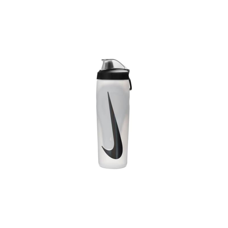 Fľaša NIKE REFUEL BOTTLE LOCKING LID NATURAL BLACK BLACK IRIDESCENT