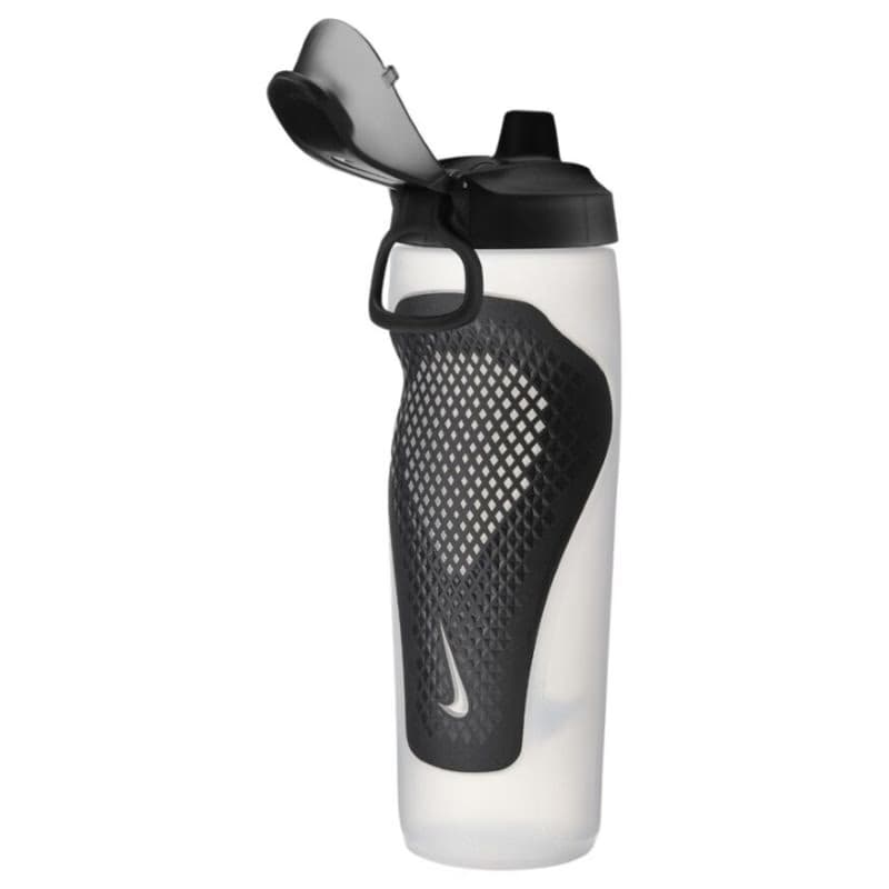 Fľaša NIKE REFUEL BOTTLE LOCKING LID NATURAL BLACK BLACK IRIDESCENT 4