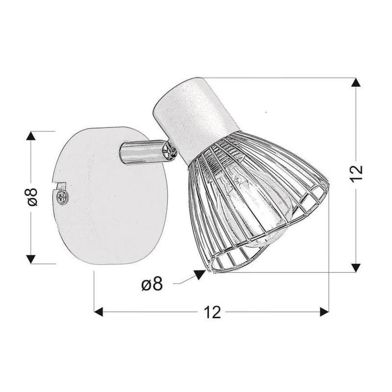 Nástenná lampa FLY Candellux 4
