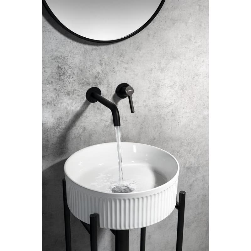 SAPHO - PICOBELLO keramické umývadlo na dosku priemer 37cm, biela AR484 6