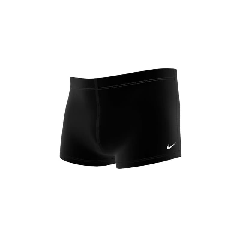 Chlapčenské plavecké boxerky NIKE SWIM POLY SOLID ASH BLACK-BLACK 1