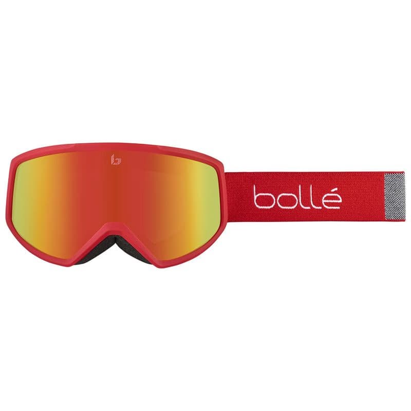 Lyžiarske okuliare BOLLE Bedrock Plus-Medium-Carmine Red-Sunrise cat.2 2