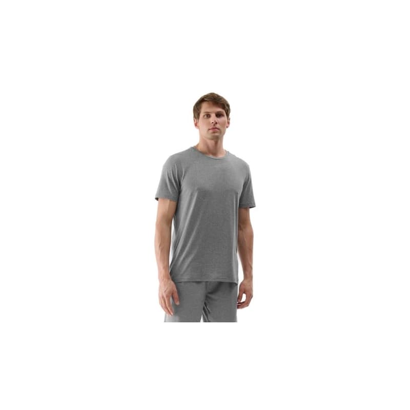 Pánske tréningové tričko s krátkym rukávom 4F TSHIRT FNK M1344-25M-GREY MELANGE