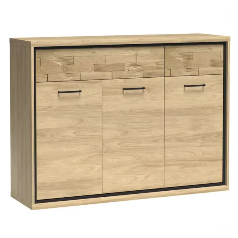 Komoda M7 Doska Mediolan Natural Hikora 1
