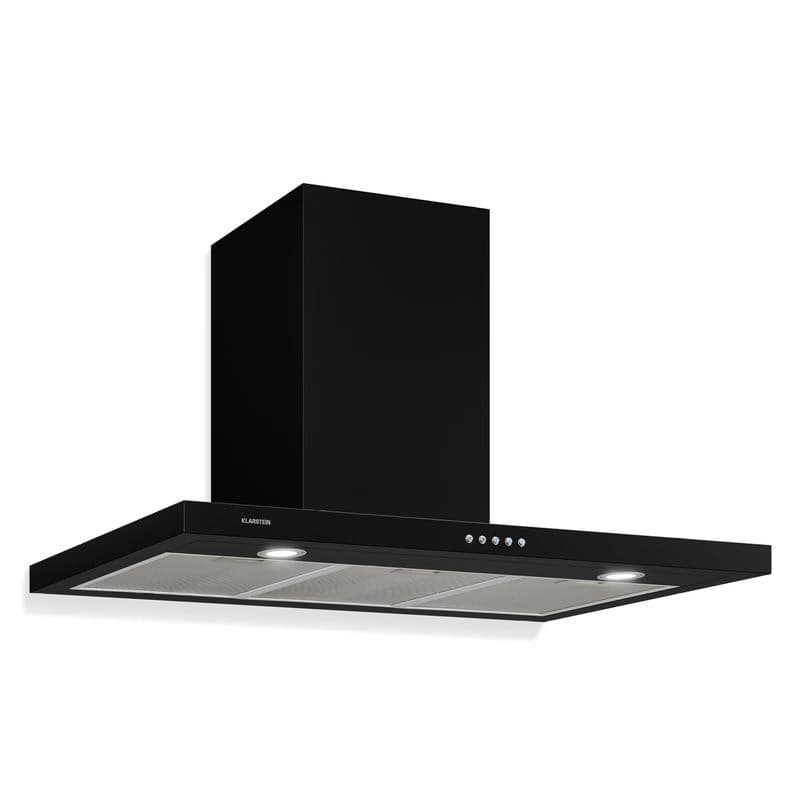 Klarstein Limelight, digestor, 90 cm, nástenný, 640 m³/h, čierny 1