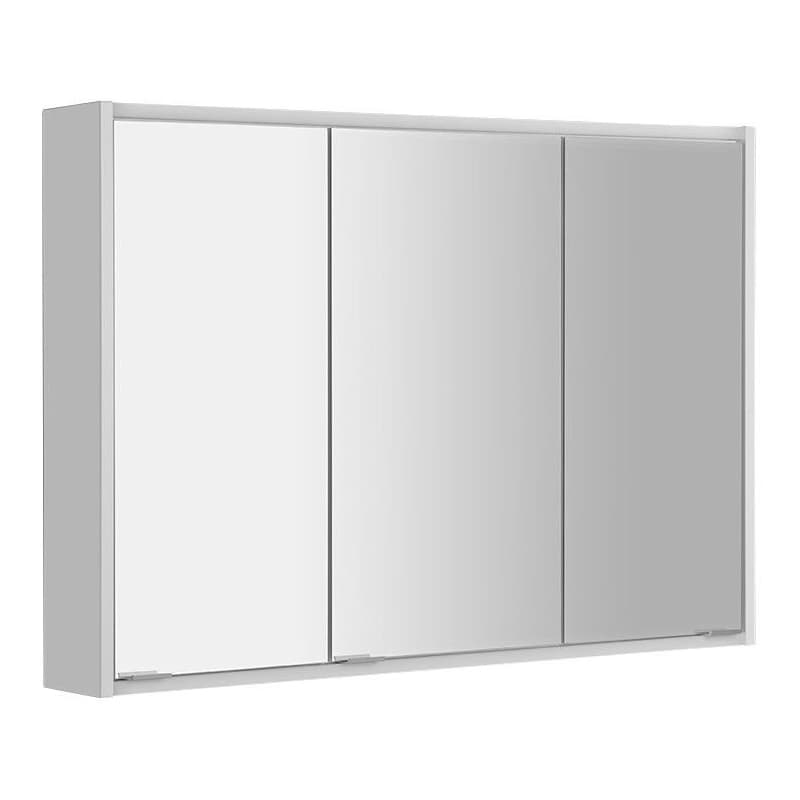 SAPHO - BATU galerka 100x71x15cm, 2x LED osvetlenie, biela lesk 1141130