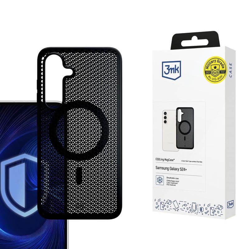3mk ochranný kryt Cooling Magcase pre Samsung Galaxy S24+ 1