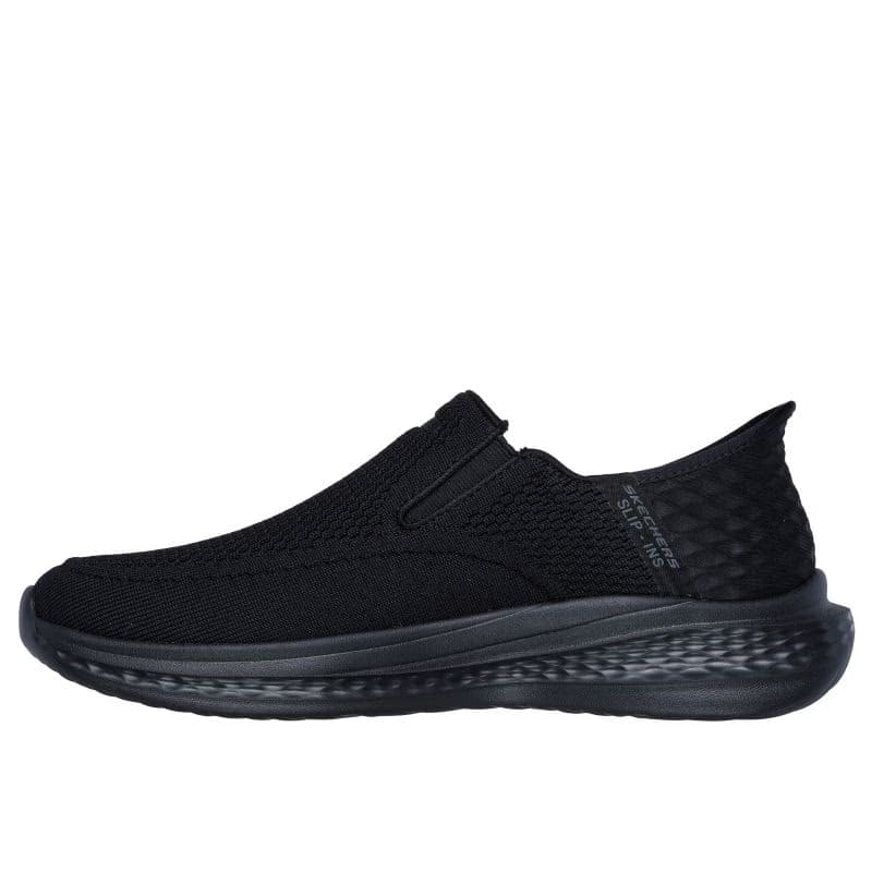 Pánska rekreačná obuv SKECHERS Slade Deacon Slip-Ins M black black 2