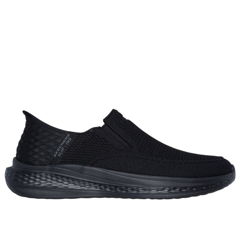 Pánska rekreačná obuv SKECHERS Slade Deacon Slip-Ins M black black 3