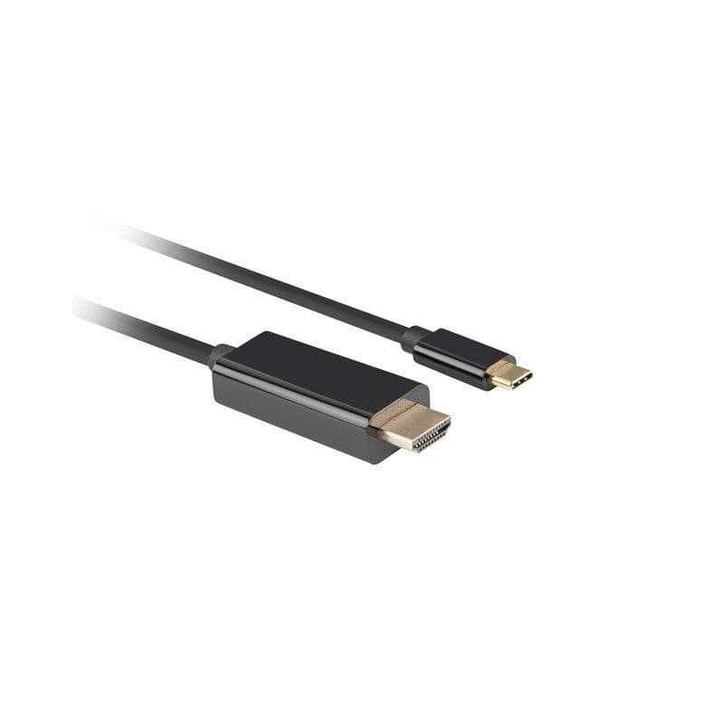 Lanberg USB-C(M)->HDMI(M) kábel 3m 4K 60Hz čierna 2