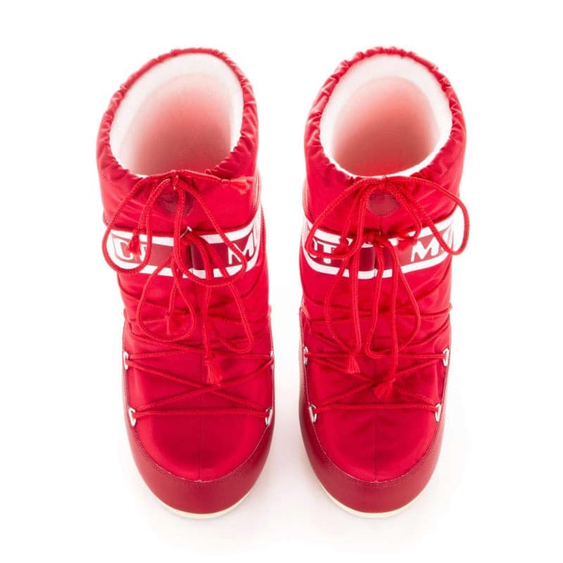 Dámske vysoké zimné topánky MOON BOOT ICON NYLON, 003 red 4