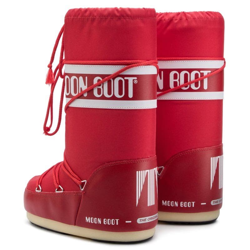Dámske vysoké zimné topánky MOON BOOT ICON NYLON, 003 red 5