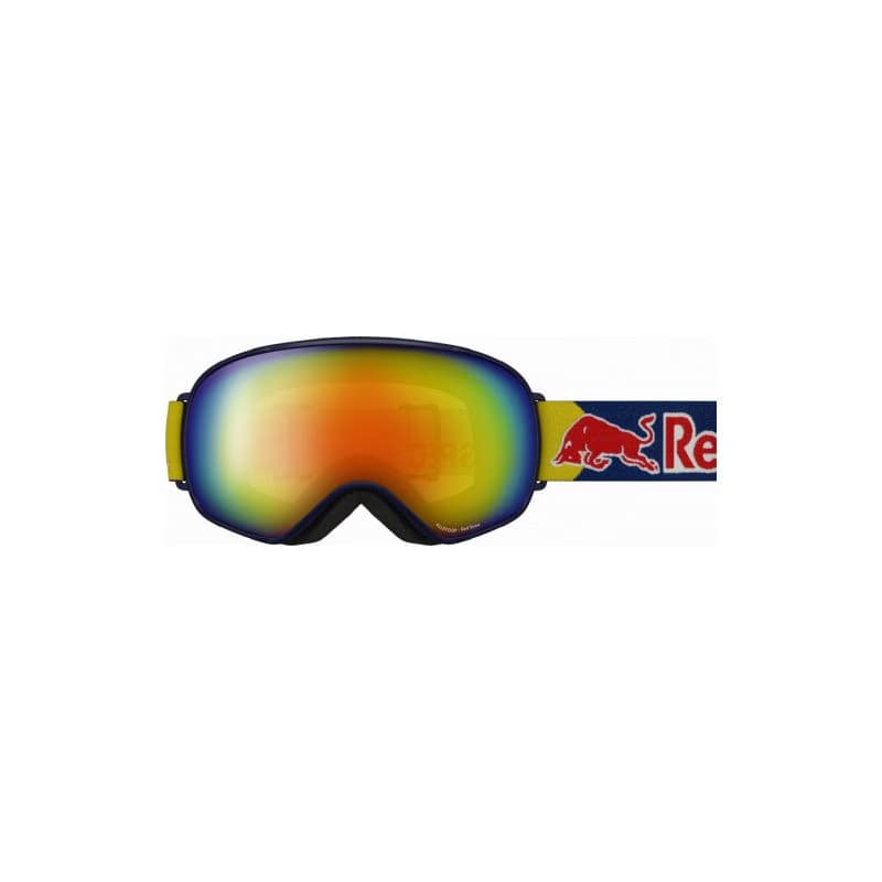 Lyžiarske okuliare RED BULL SPECT ALLEY-OOP-007, matt dark blue, orange with red mirror, CAT2 2