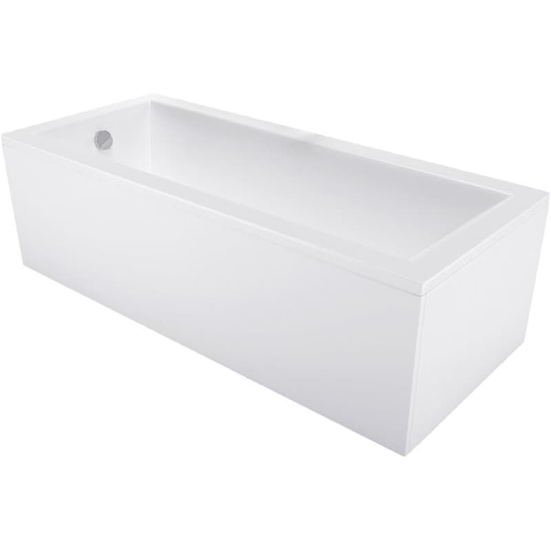 MEXEN/S - Cubik obdĺžniková vaňa 150 x 70 cm s panelom, biela 55031507000X 1
