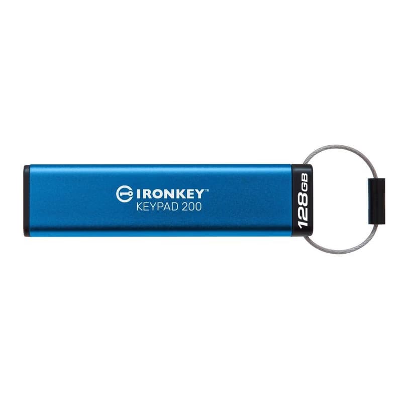 Kingston Flash Disk IronKey 128GB Keypad 200 encrypted USB flash drive 4