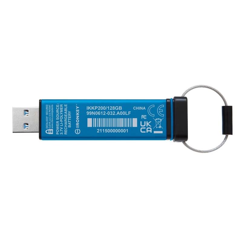 Kingston Flash Disk IronKey 128GB Keypad 200 encrypted USB flash drive 5