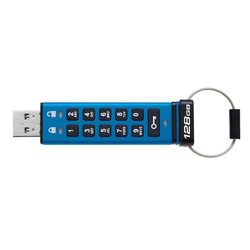 Kingston Flash Disk IronKey 128GB Keypad 200 encrypted USB flash drive 6