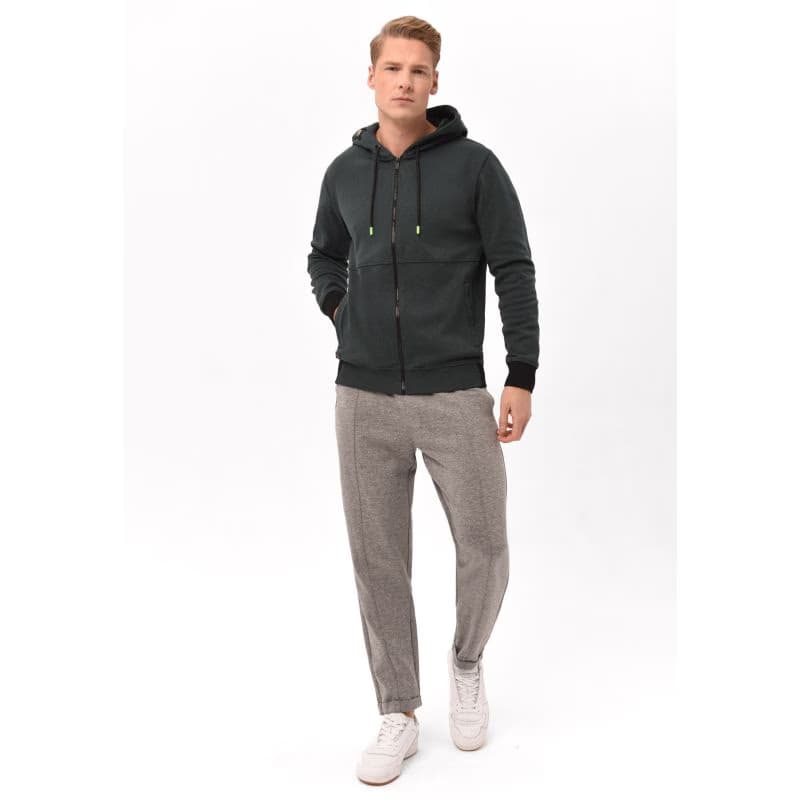 Pánske tepláky VOLCANO ELEGANT-702M-GREY MEL 3