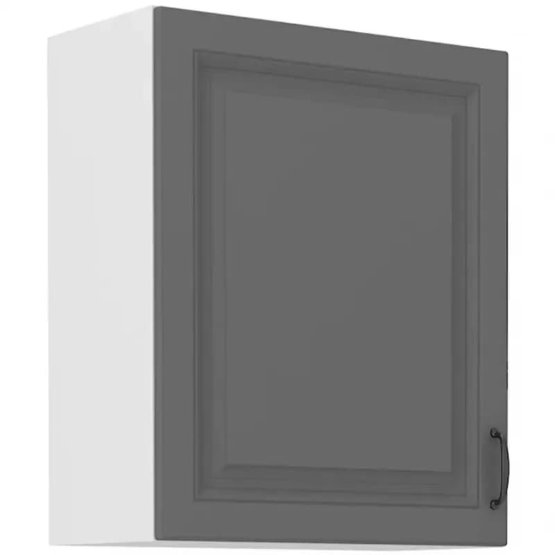 Kuchynská skrinka Stilo dustgrey/biely 60g/72 1f 1