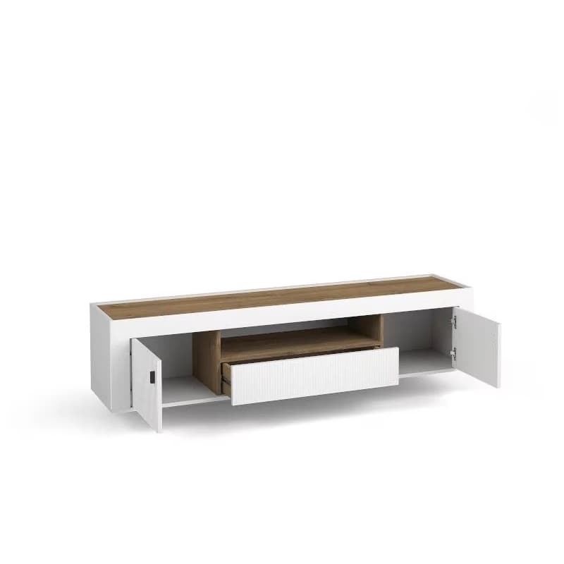 Dolmar Obývacia stena MORASS | biela 5