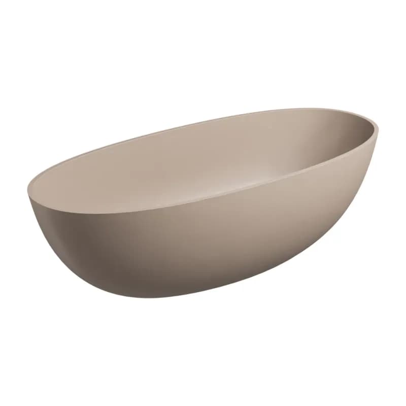OMNIRES - SHELL M+ Voľne stojaca vaňa, 175 x 78 cm, matná béžová SHELL175WWDB 1