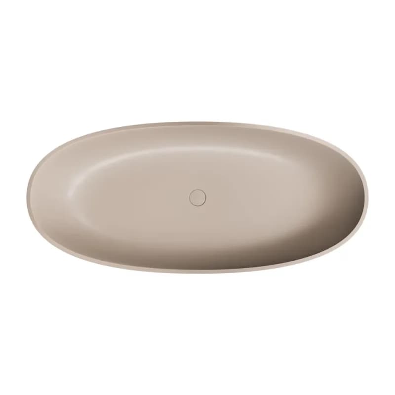 OMNIRES - SHELL M+ Voľne stojaca vaňa, 175 x 78 cm, matná béžová SHELL175WWDB 6