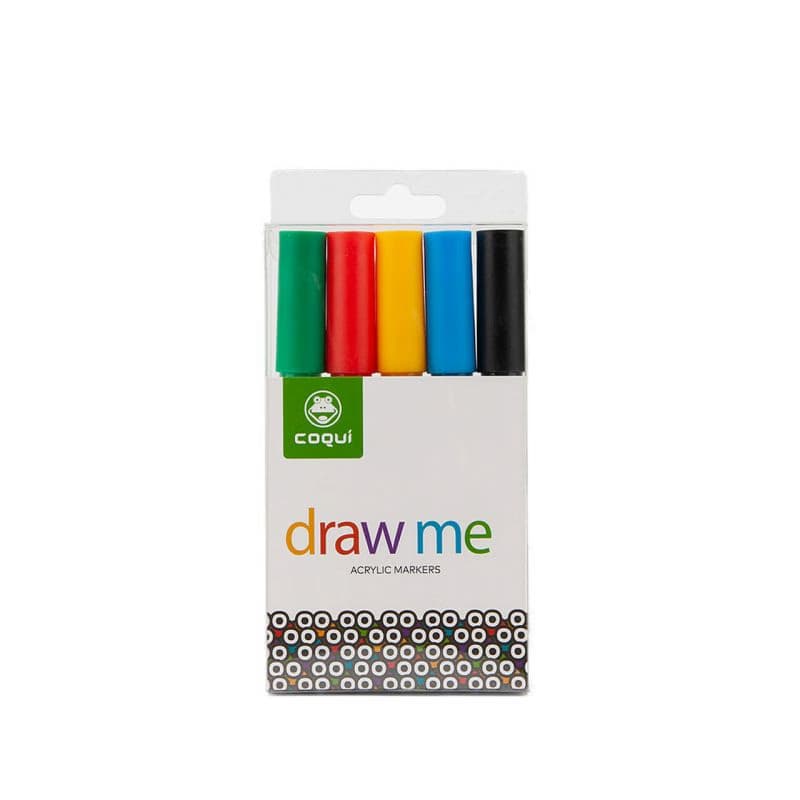 Detské kroksy (rekreačná obuv) COQUI Star Draw Me white 5