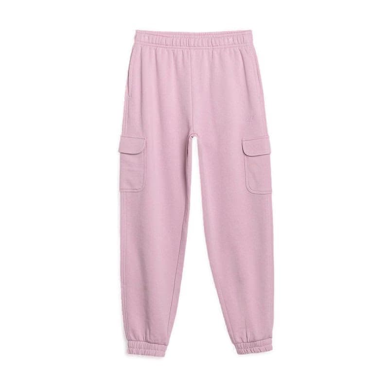 Dievčenské tepláky 4F JUNIOR TROUSERS CAS F1135-52S-LIGHT VIOLET 6