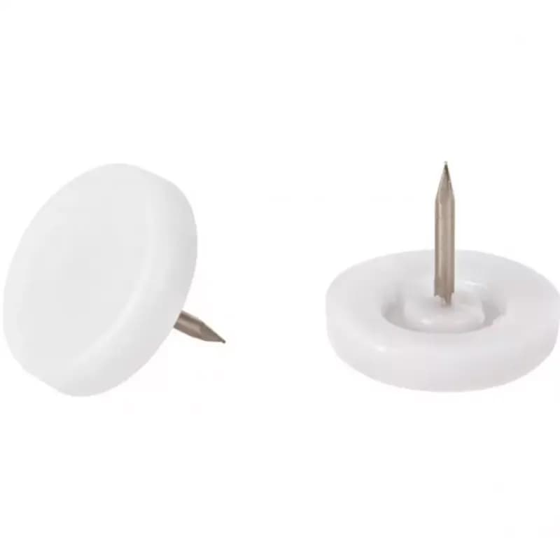 Nabíjacie plastové podložky biele 26 mm 1