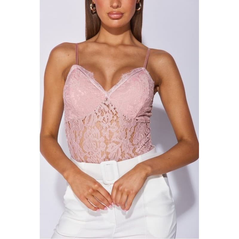Staroružové čipkované body Veľkosť: XS 1