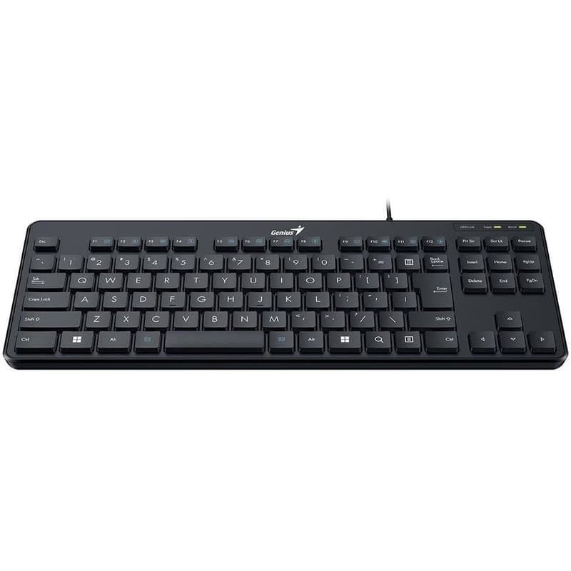 GENIUS klávesnica LuxeMate 110/ Drôtová/ USB/ čierna/ CZ+SK layout 2