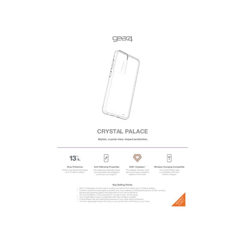 ZAGG GEAR4 D3O Crystal Palace kryt Samsung S21 FE prieh 2