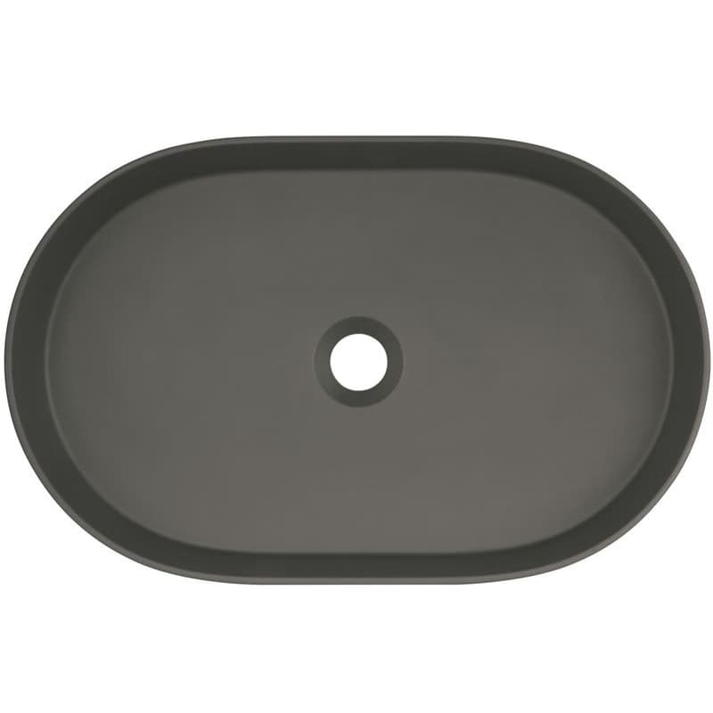 DEANTE - Silia titanium Granit umývadlo, oval CQS_TU6S 2