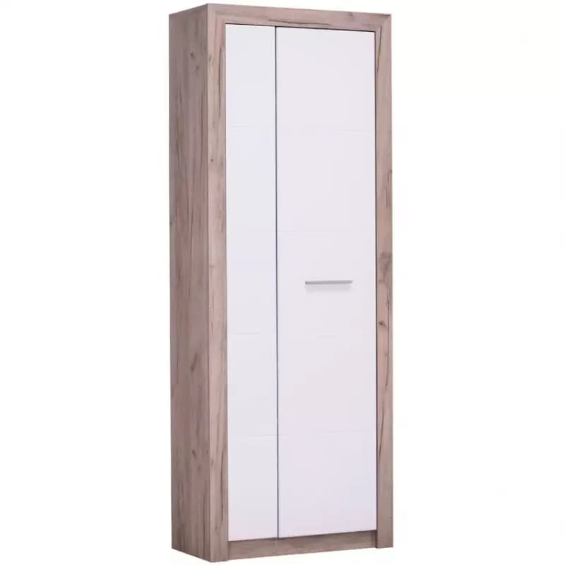 Skriňa Astor  Dub Šedá/Biely lesk11008564 1