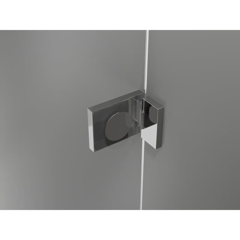 MEXEN/S - Lunar sprchovací kút dvere krídlové pravá 90 x 70, transparent, chróm 834-090-070-01-00-P 4
