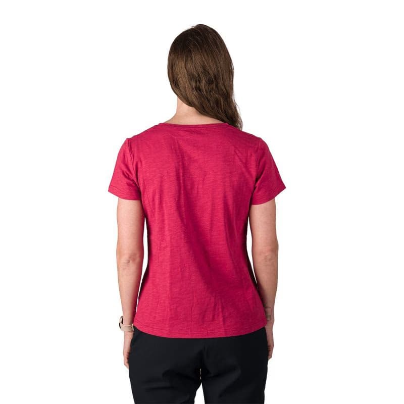 Dámske turistické tričko s krátkym rukávom NORTHFINDER HELENA-510cherry 5