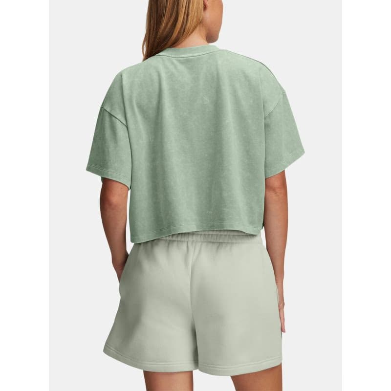 Dámske tričko s krátkym rukávom UNDER ARMOUR UA HWT WASH SS-GRN 2